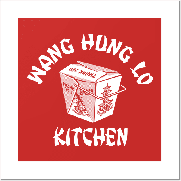 CHINESE FOOD TAKE OUT WANG Wall Art by ROBZILLA